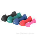 portable Cast Iron Triangle Neoprene Dumbbell Set fitness